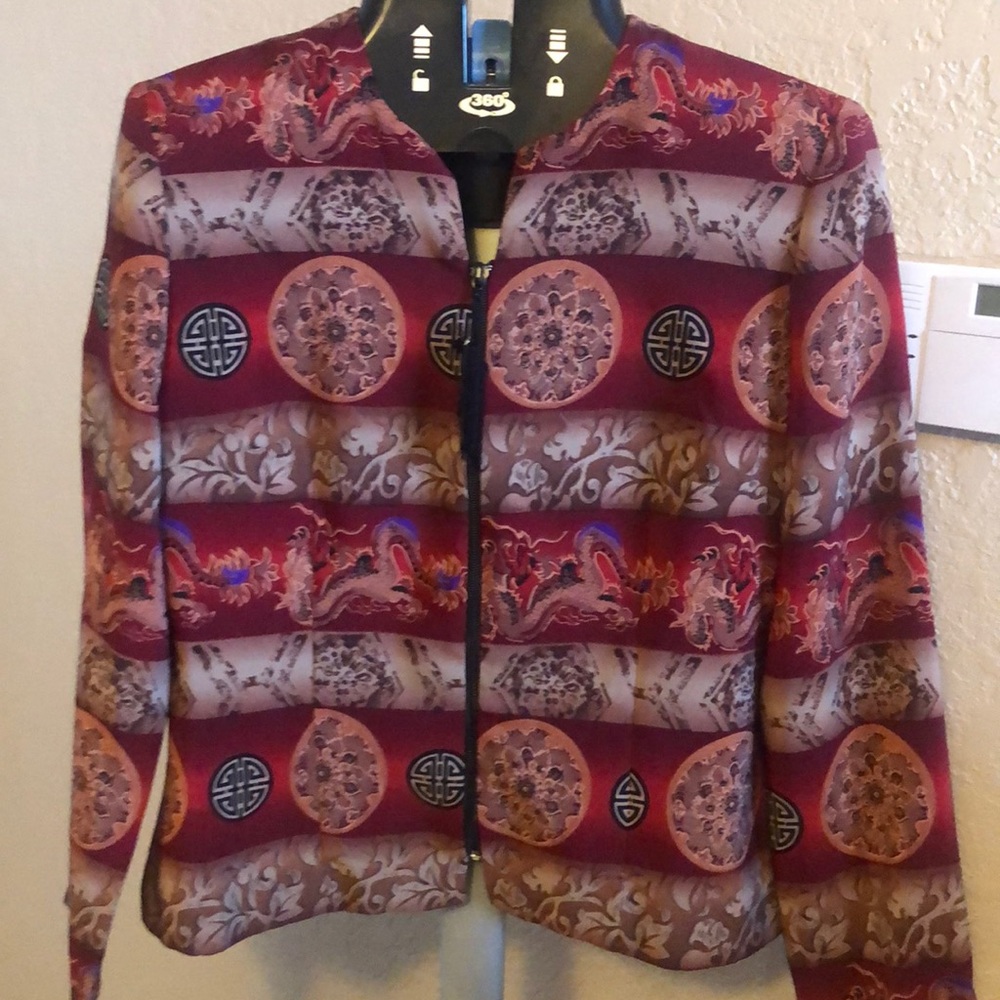 Chinese print, jacket